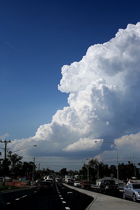 updraft thunderstorm_updrafts : Horsley Park, NSW   1 December 2005