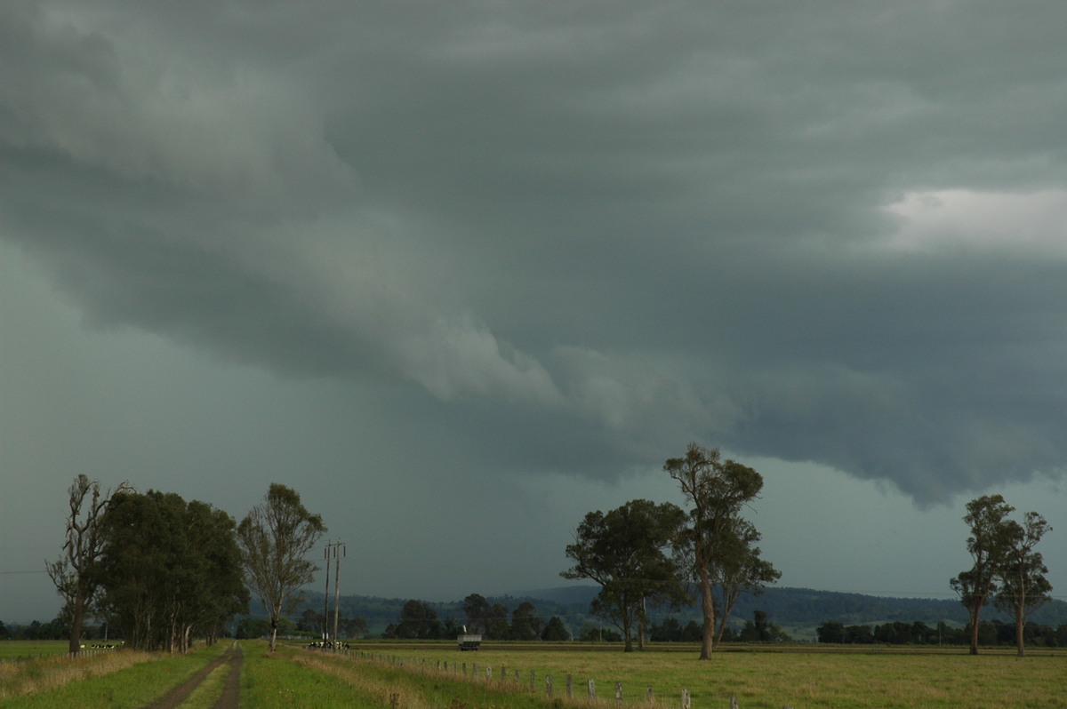 shelfcloud shelf_cloud : S of Lismore, NSW   1 December 2005