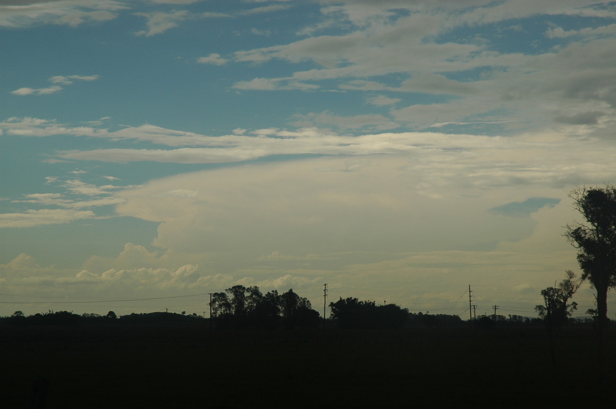 thunderstorm cumulonimbus_incus : Woodburn, NSW   1 December 2005