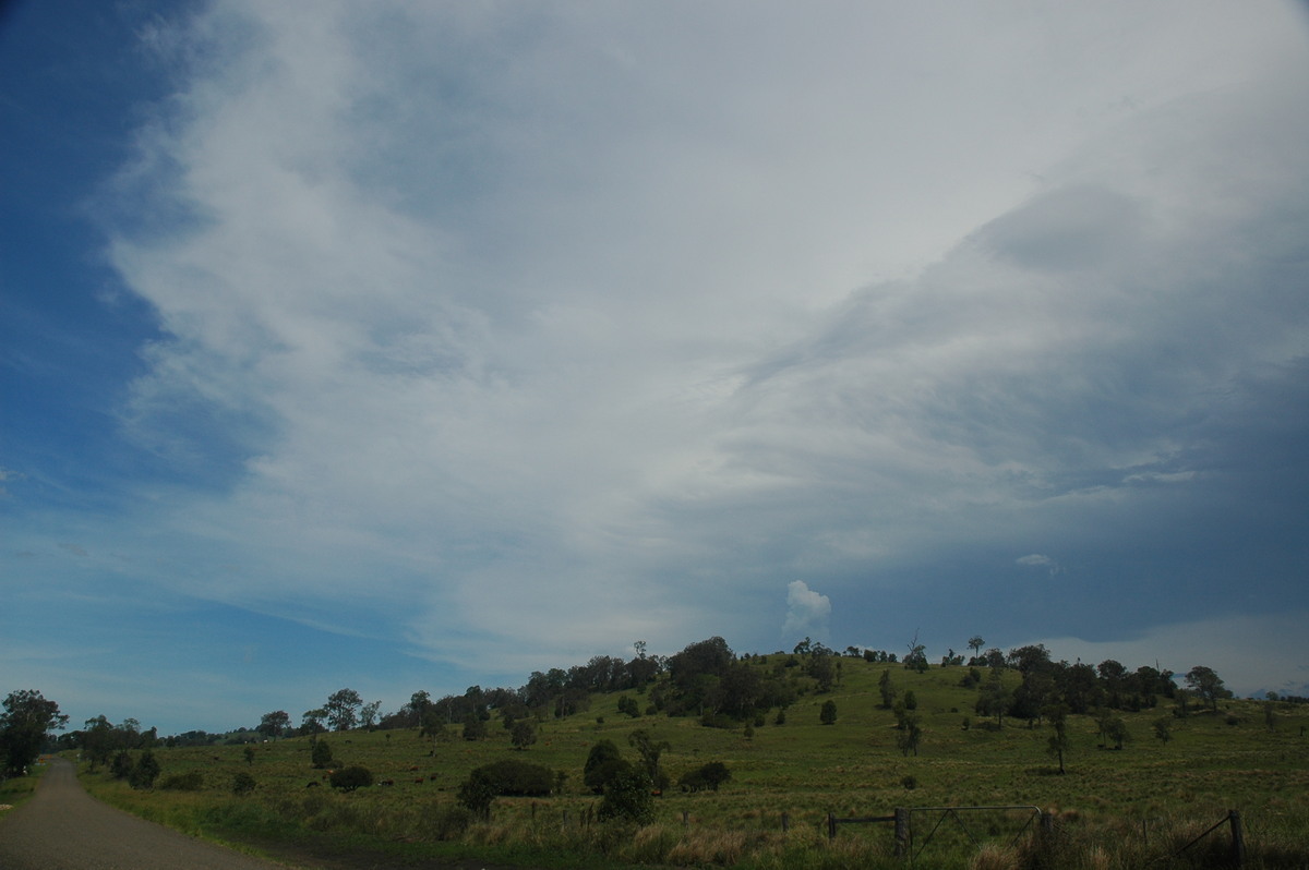 anvil thunderstorm_anvils : Wyrallah, NSW   8 December 2005