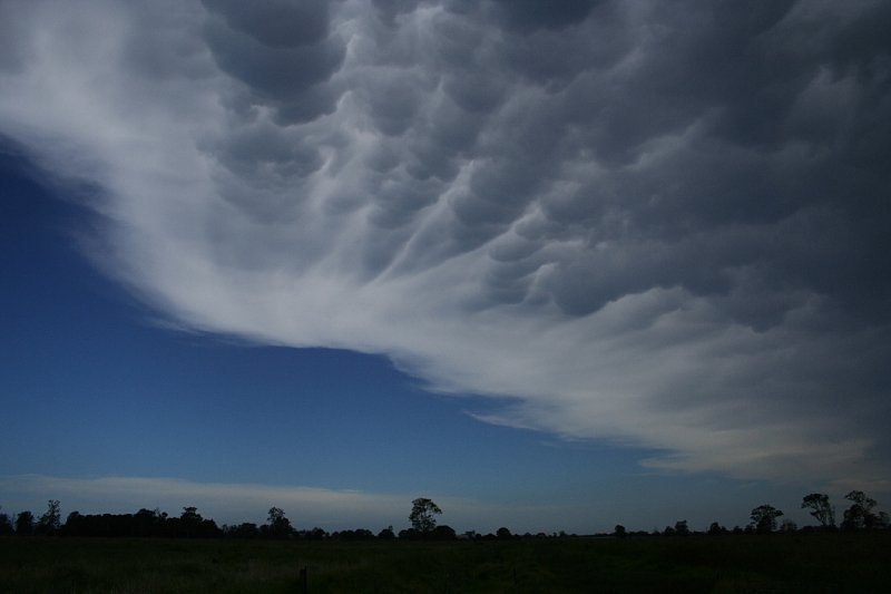 anvil thunderstorm_anvils : Taree, NSW   17 December 2005