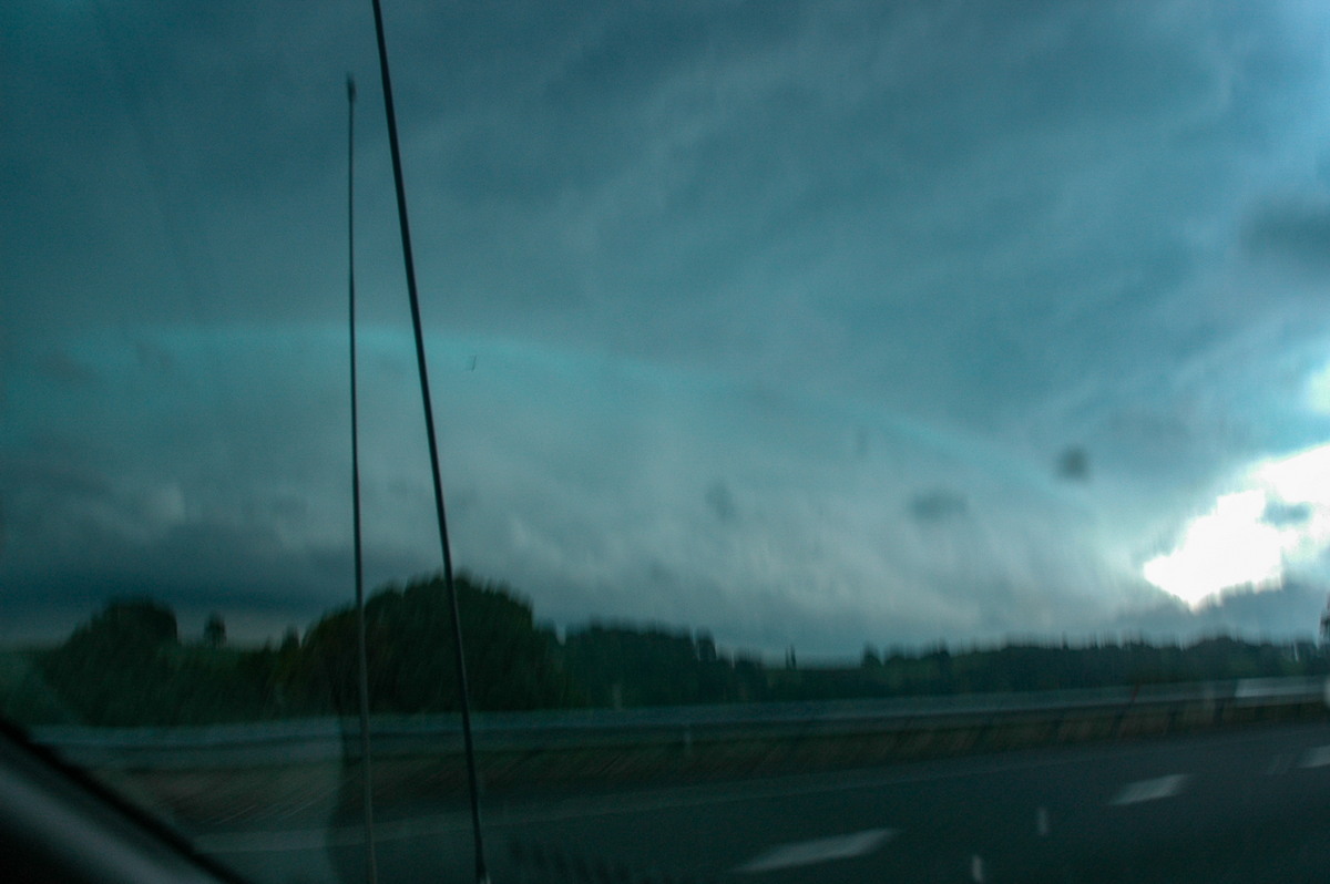 cumulonimbus supercell_thunderstorm : Bangalow, NSW   17 December 2005