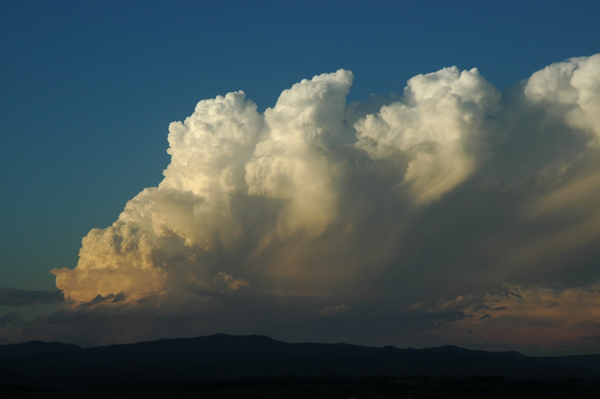 thunderstorm cumulonimbus_incus : McLeans Ridges, NSW   17 December 2005