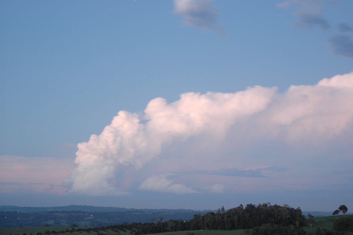 updraft thunderstorm_updrafts : McLeans Ridges, NSW   17 December 2005