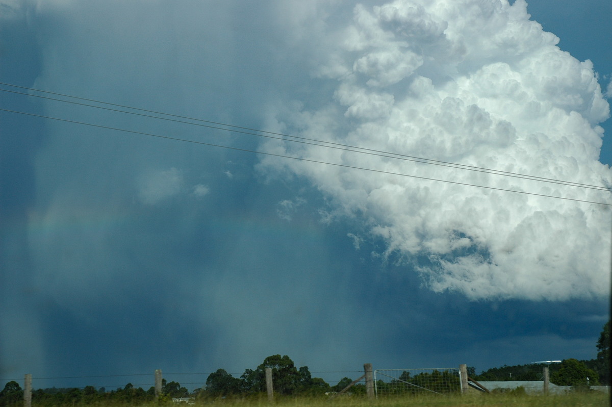 updraft thunderstorm_updrafts : NW of Brisbane, QLD   26 December 2005