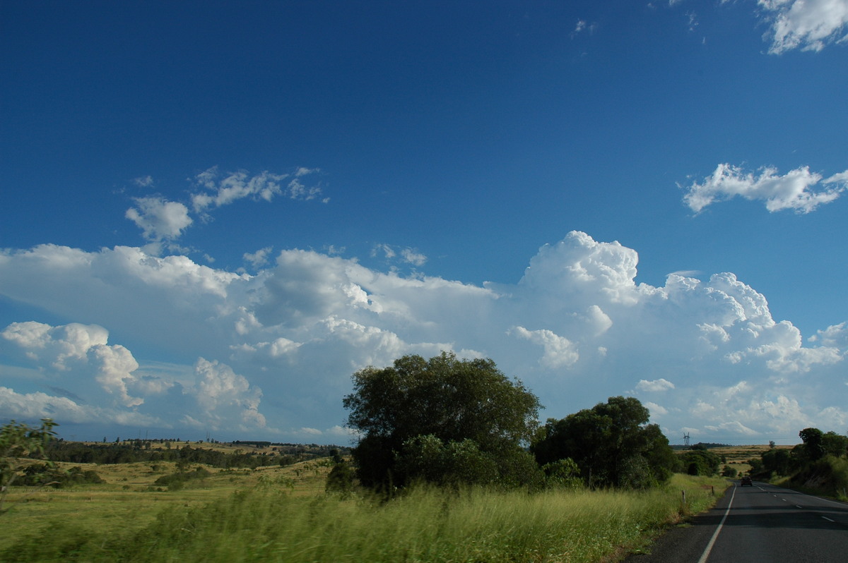 thunderstorm cumulonimbus_calvus : near Yarraman, QLD   26 December 2005