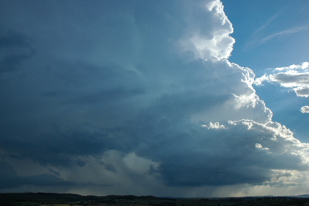 updraft thunderstorm_updrafts : near Yarraman, QLD   26 December 2005