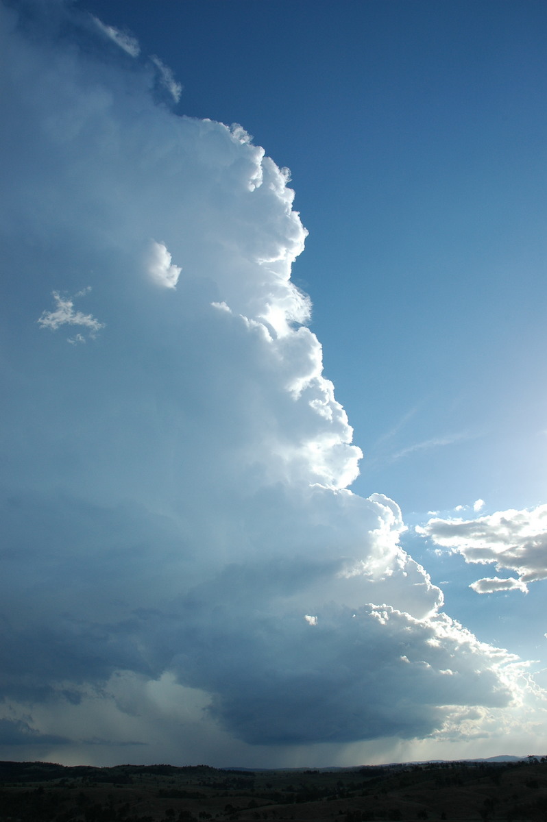 updraft thunderstorm_updrafts : near Yarraman, QLD   26 December 2005