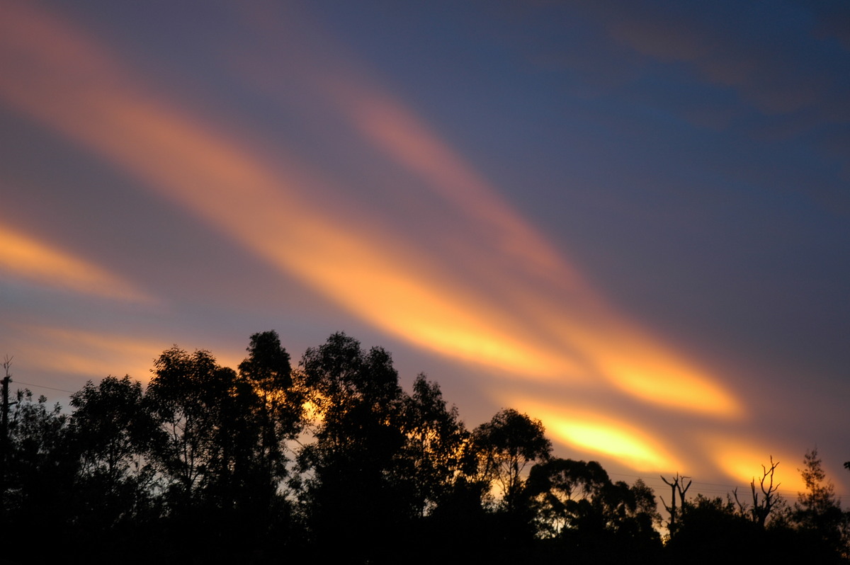 sunset sunset_pictures : McLeans Ridges, NSW   29 December 2005