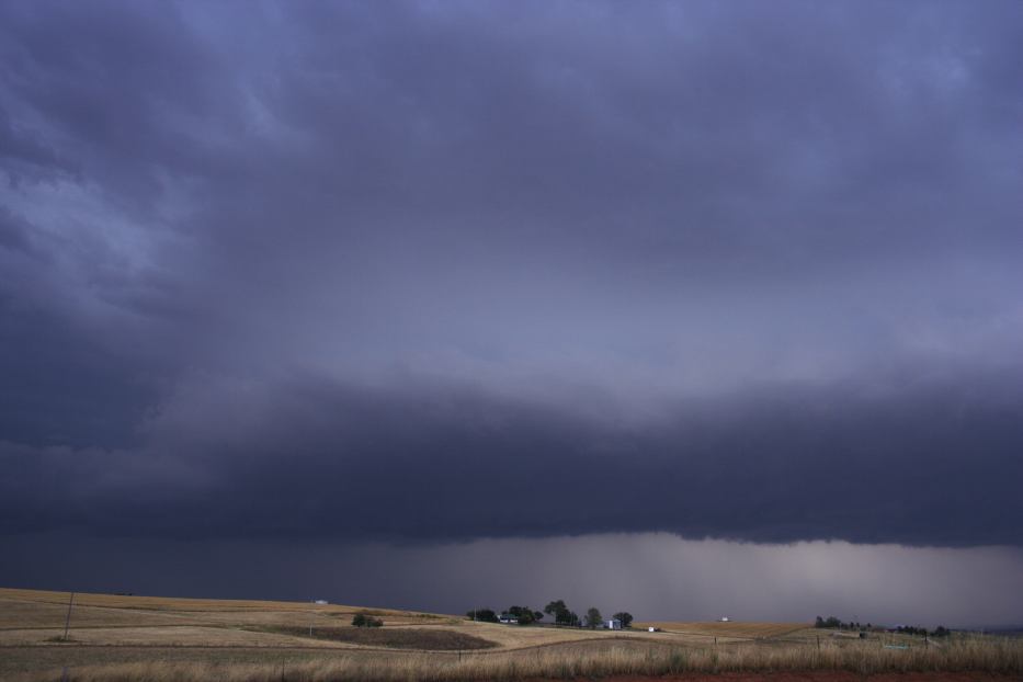 cumulonimbus thunderstorm_base : near Bathurst, NSW   6 January 2006