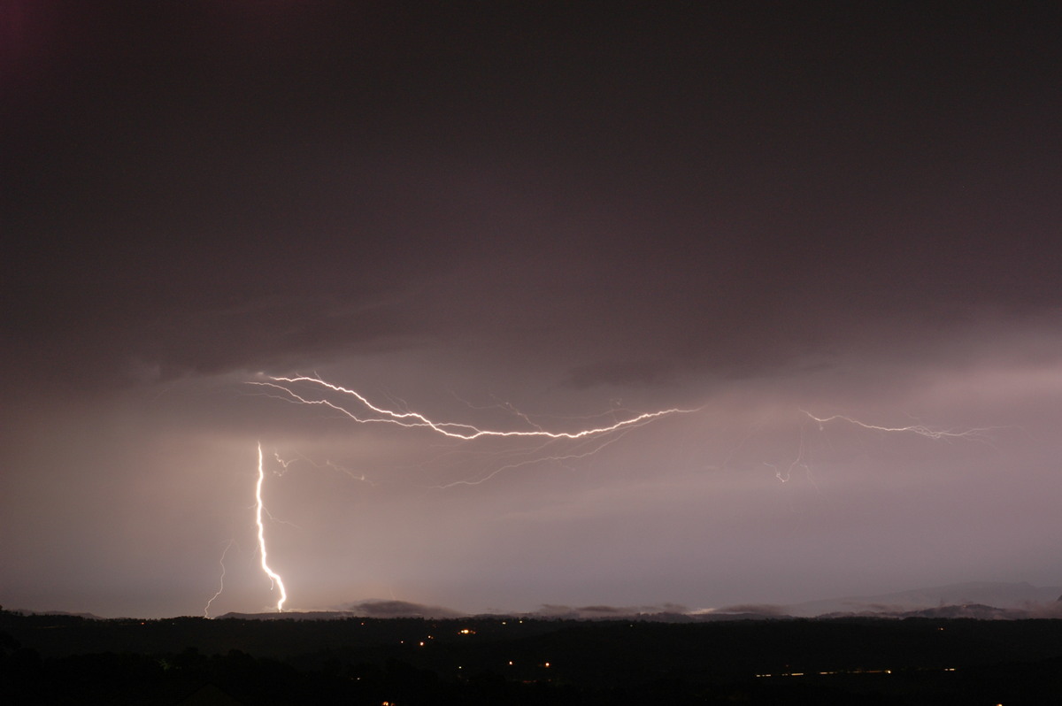 lightning lightning_bolts : McLeans Ridges, NSW   6 January 2006