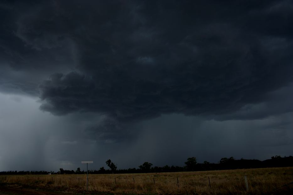 cumulonimbus thunderstorm_base : Forbes, NSW   12 January 2006