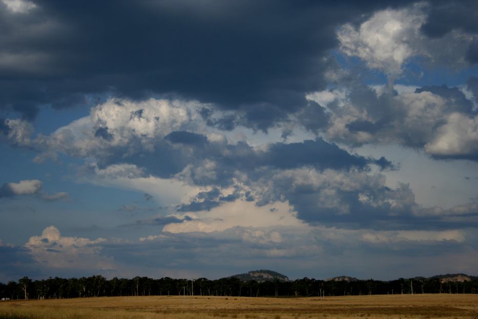 thunderstorm cumulonimbus_incus : Capertee, NSW   14 January 2006