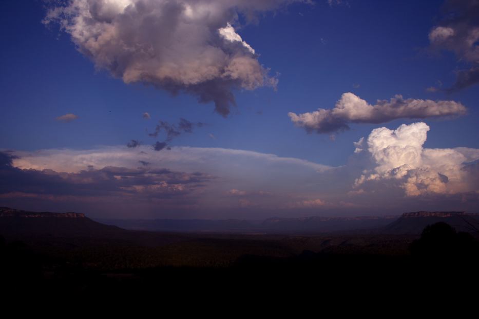 thunderstorm cumulonimbus_incus : Capertee, NSW   14 January 2006