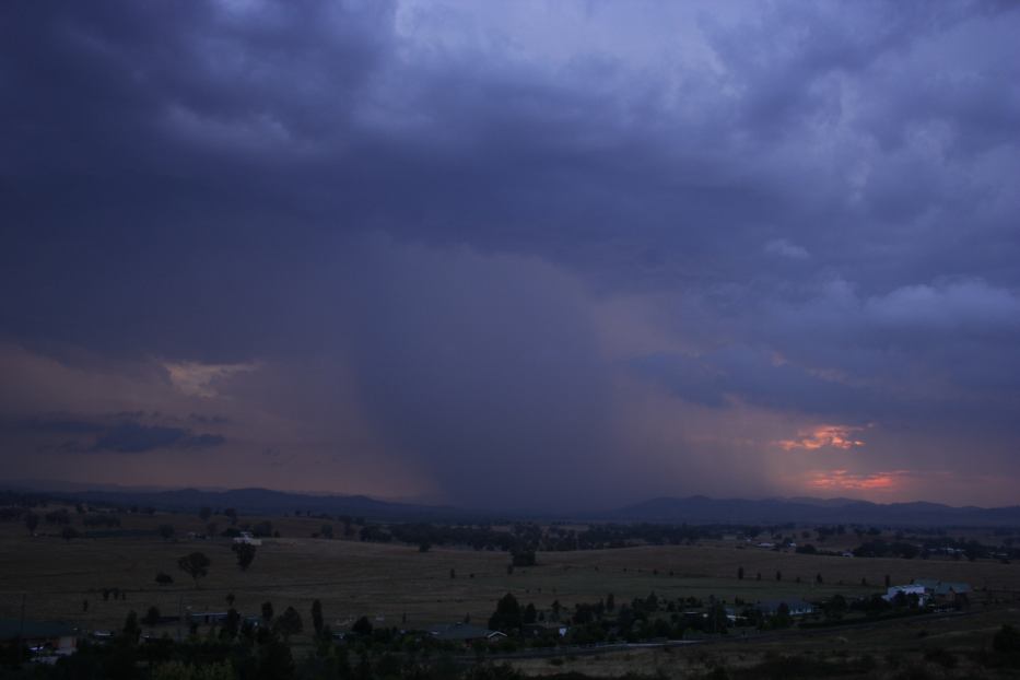 raincascade precipitation_cascade : Gulgong, NSW   24 January 2006