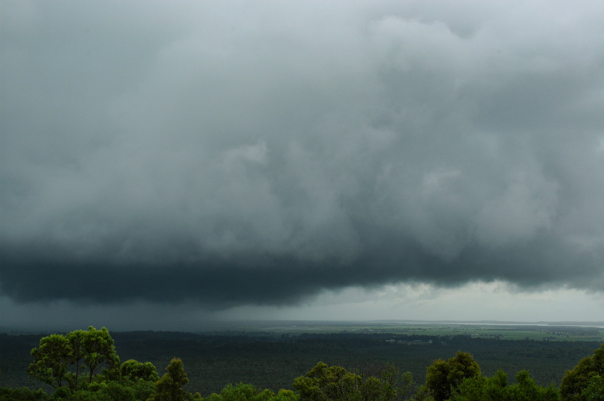 cumulonimbus thunderstorm_base : Maclean, NSW   12 February 2006