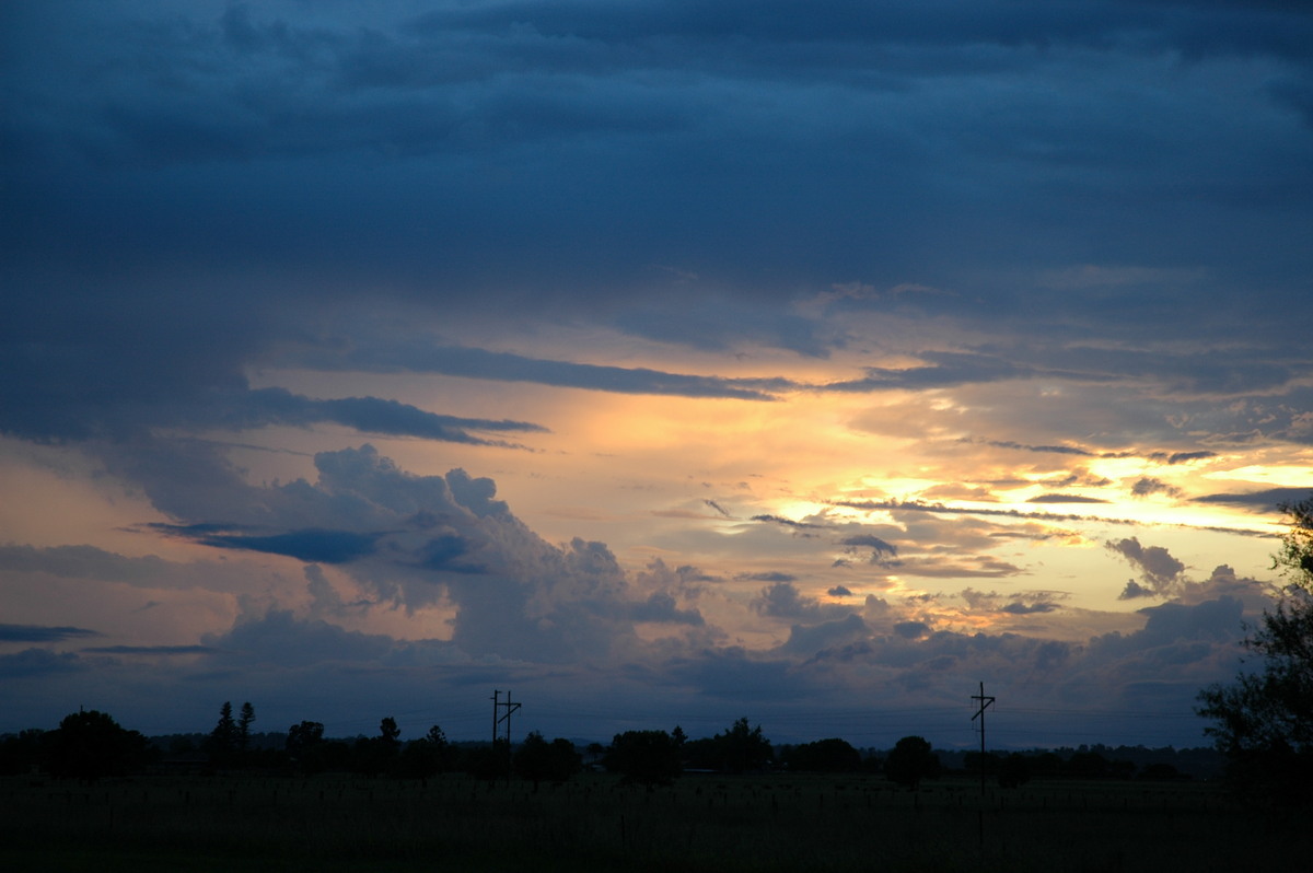 sunset sunset_pictures : near Grafton, NSW   12 February 2006