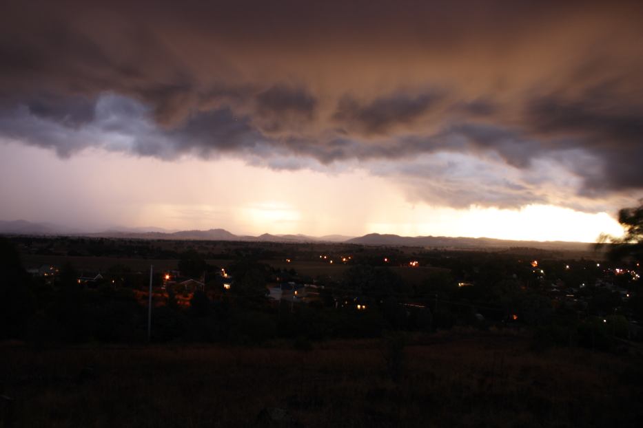 sunset sunset_pictures : Gulgong, NSW   16 February 2006