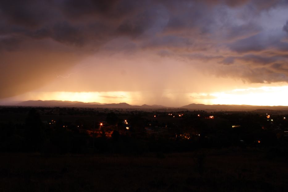 raincascade precipitation_cascade : Gulgong, NSW   16 February 2006