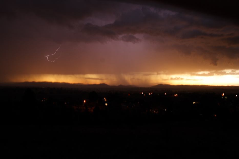 raincascade precipitation_cascade : Gulgong, NSW   16 February 2006