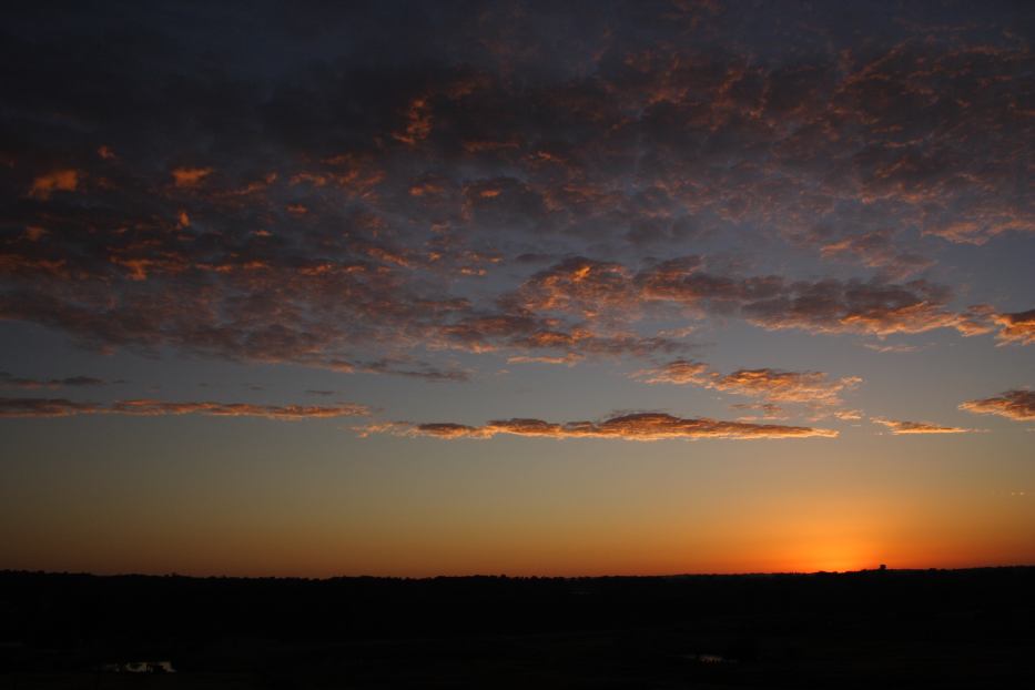 altocumulus altocumulus_cloud : Schofields, NSW   18 February 2006