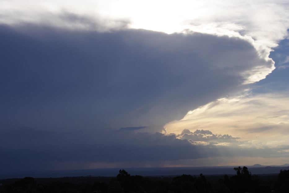 thunderstorm cumulonimbus_incus : Riverstone, NSW   25 February 2006