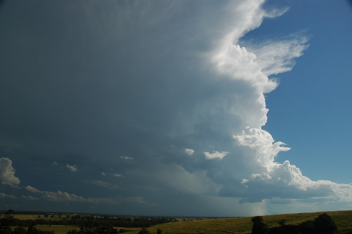 thunderstorm cumulonimbus_incus : Parrots Nest, NSW   4 April 2006