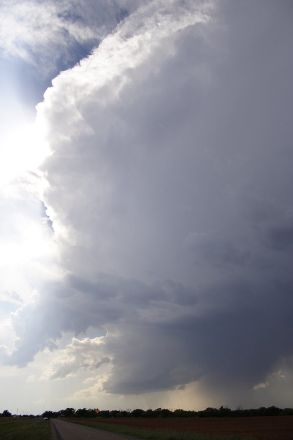 cumulonimbus supercell_thunderstorm : Matador, Texas, USA   3 May 2006