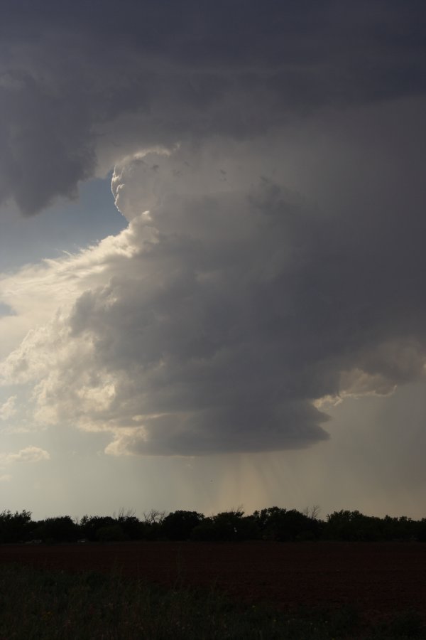 cumulonimbus supercell_thunderstorm : Matador, Texas, USA   3 May 2006