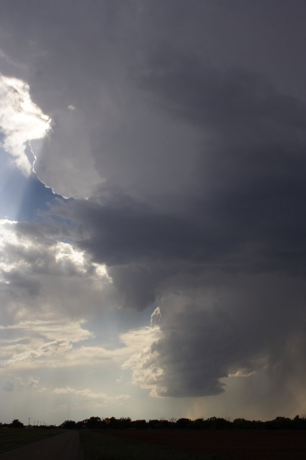 wallcloud thunderstorm_wall_cloud : Matador, Texas, USA   3 May 2006