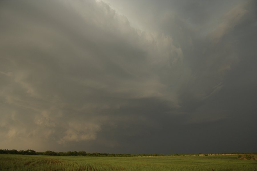 cumulonimbus supercell_thunderstorm : Jayton, Texas, USA   3 May 2006