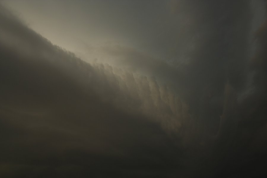 cumulonimbus thunderstorm_base : Jayton, Texas, USA   3 May 2006