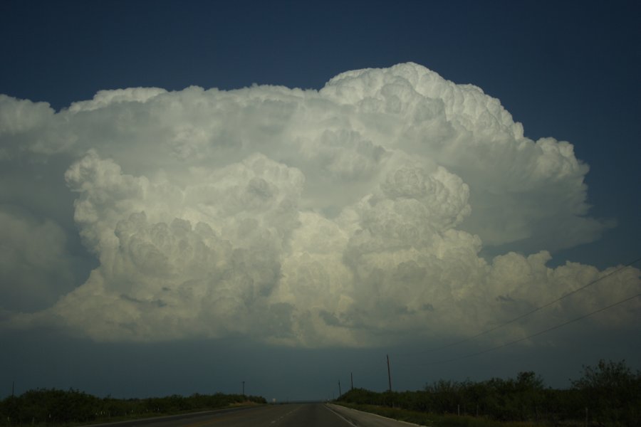 thunderstorm cumulonimbus_incus : Odessa, Texas, USA   4 May 2006