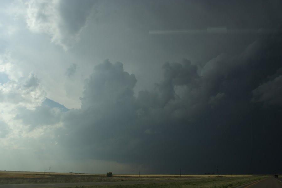 cumulonimbus supercell_thunderstorm : Andrews, Texas, USA   5 May 2006