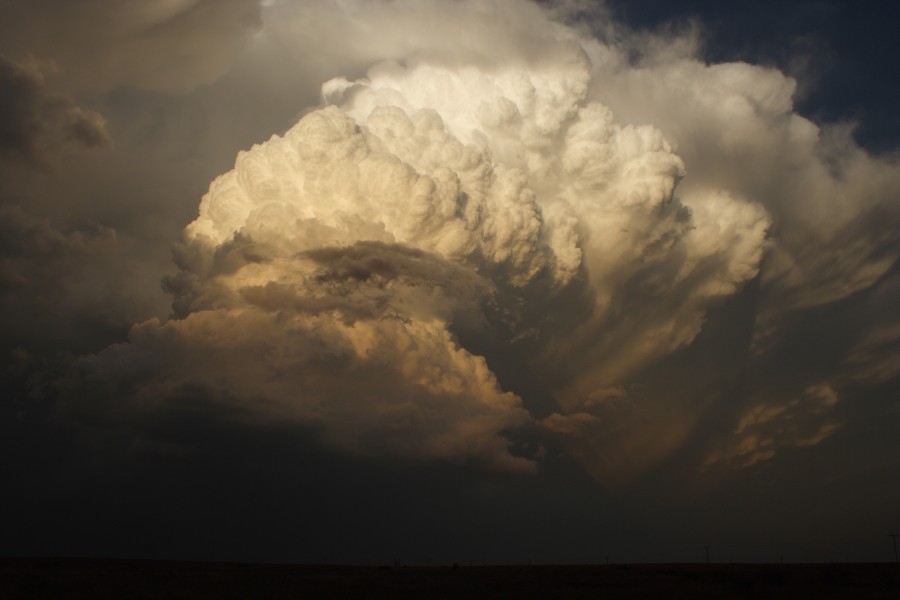 cumulonimbus supercell_thunderstorm : Patricia, Texas, USA   5 May 2006