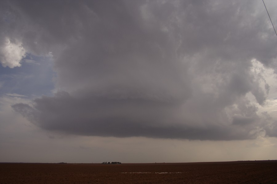 cumulonimbus thunderstorm_base : Lamesa, Texas, USA   7 May 2006