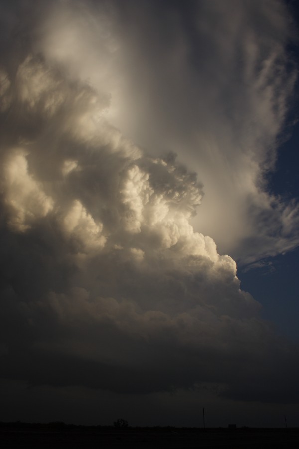 thunderstorm cumulonimbus_incus : Midland, Texas, USA   7 May 2006