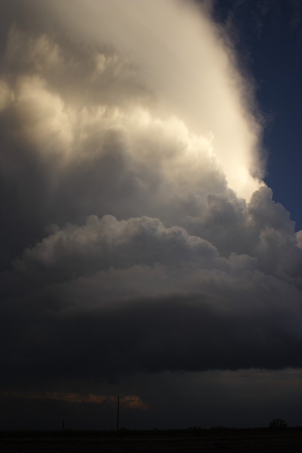 thunderstorm cumulonimbus_incus : Midland, Texas, USA   7 May 2006