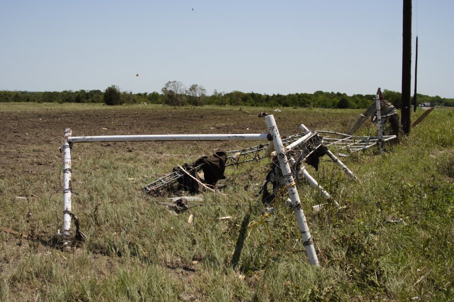 disasters storm_damage : Westminster, Texas, USA   12 May 2006