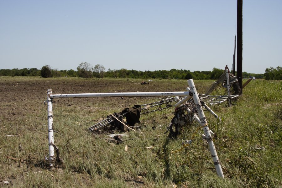 disasters storm_damage : Westminster, Texas, USA   12 May 2006