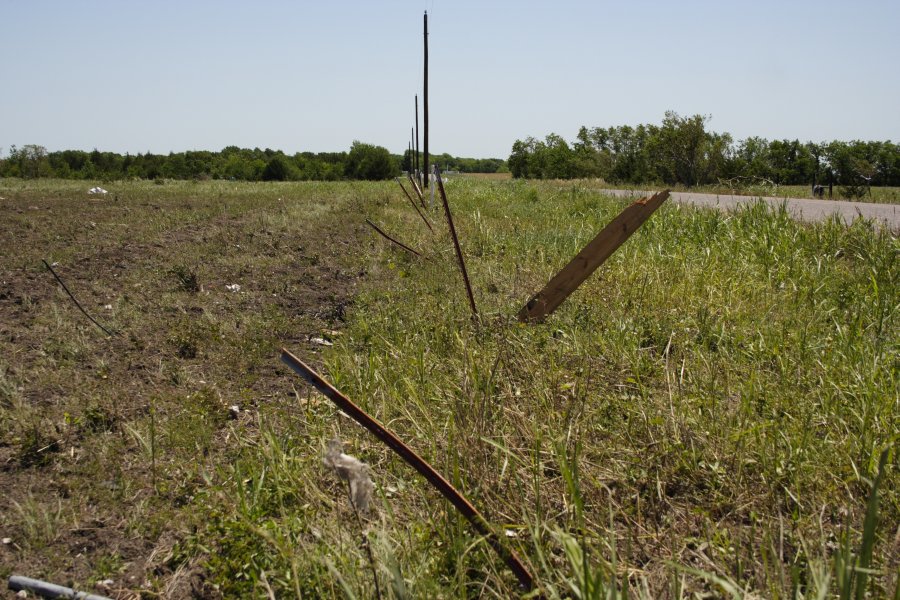 disasters storm_damage : Westminster, Texas, USA   12 May 2006