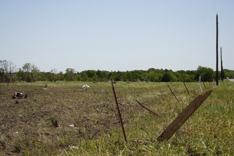 disasters storm_damage : Westminster, Texas, USA   12 May 2006