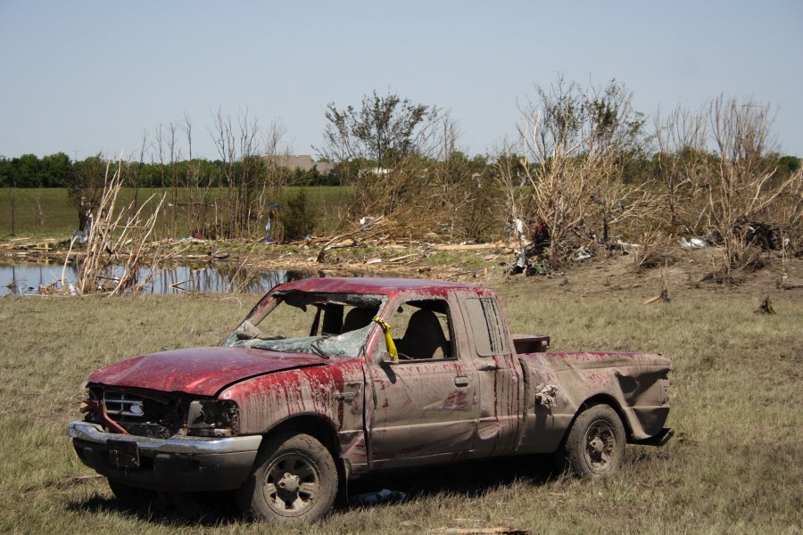 disasters storm_damage : Westminster, Texas, USA   12 May 2006