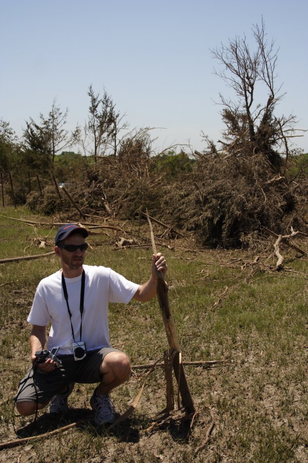 disasters storm_damage : Westminster, Texas, USA   12 May 2006