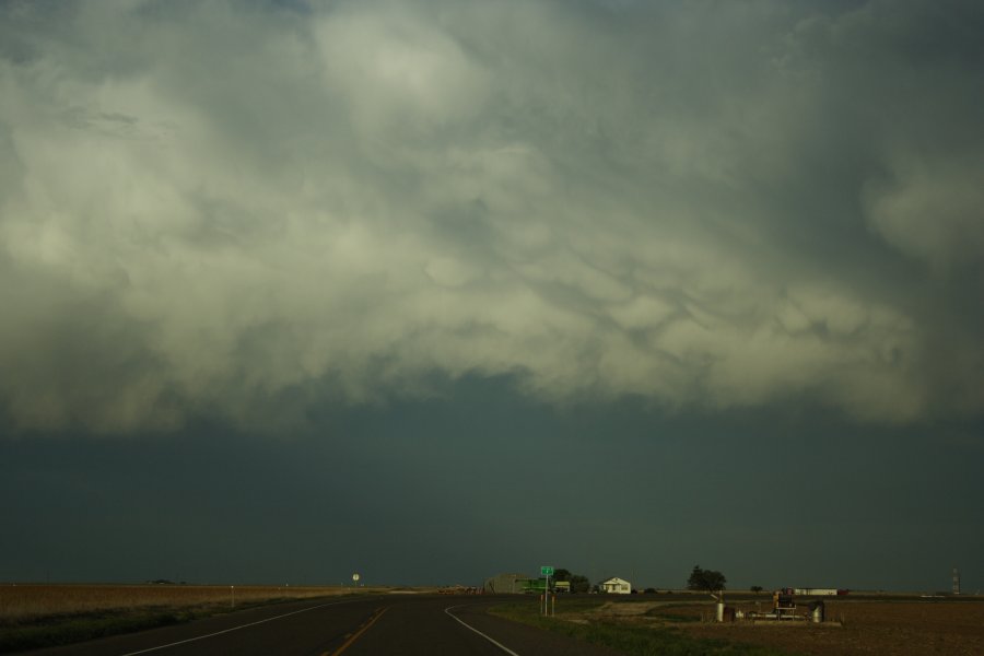 mammatus mammatus_cloud : S of Guymon, Oklahoma, USA   21 May 2006