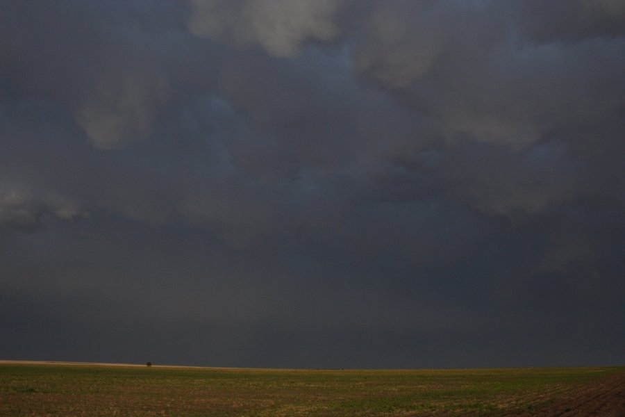 mammatus mammatus_cloud : N of Stinnett, Texas, USA   21 May 2006