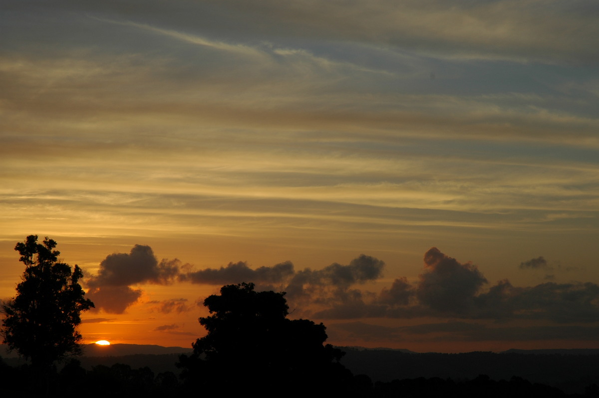 sunset sunset_pictures : McLeans Ridges, NSW   21 May 2006