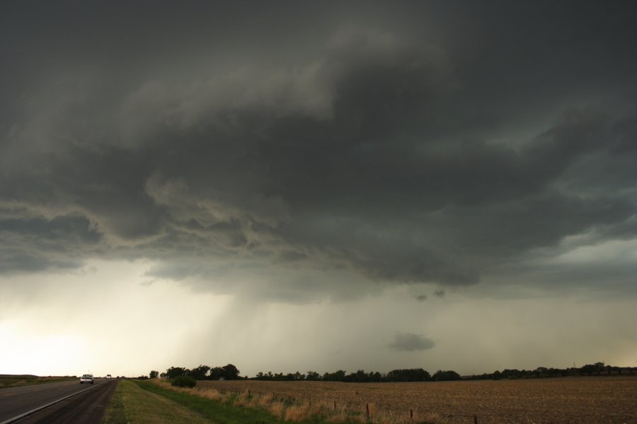 shelfcloud shelf_cloud : W of Grand Island, Nebraska, USA   23 May 2006