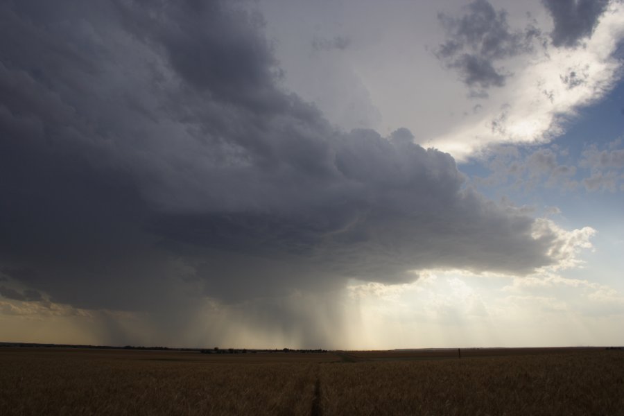 thunderstorm cumulonimbus_incus : E of Woodward, Oklahoma, USA   25 May 2006