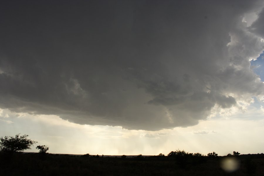 cumulonimbus thunderstorm_base : E of Woodward, Oklahoma, USA   25 May 2006